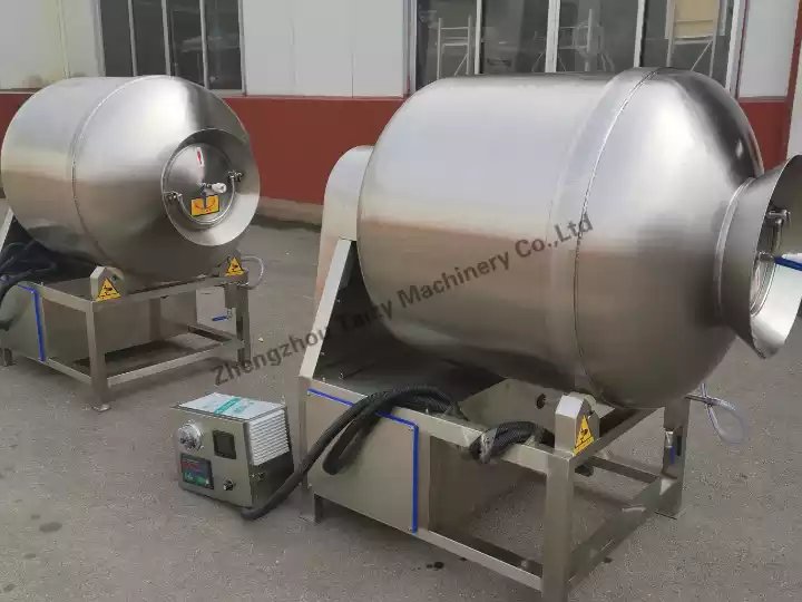 Indonesian customer purchased two meat flavoring machines